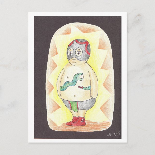 Arturo Culebra Asesina Postcard (Front)