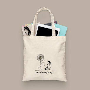 Artwork black girl Tote Bag