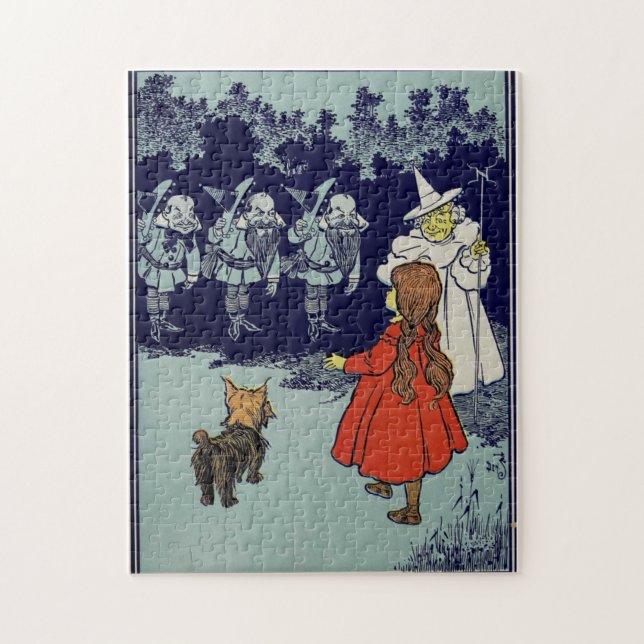 Artwork from the Wonderful Wizard of Oz Jigsaw Puzzle (Vertical)