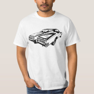 Artwork Illustration Buick Riviera GS 1971 rear T-Shirt