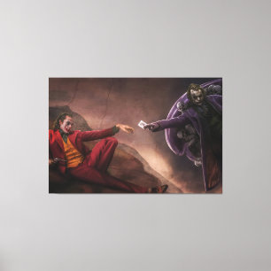 Artwork Joker Premium Wrapped Canvas (Gloss)