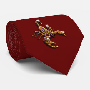 Artwork of Scorpion for Scorpios Tie