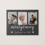 artwork puzzle wall art textures,game patterns des<br><div class="desc">Modern Simple Playful Script Family Photo Jigsaw Puzzle Design is composed of modern and playful script typography. A feast of dots but are you brave enough to dive into this black & white dotted puzzle world? The nice thing about this puzzle is that you get a piece of art to...</div>
