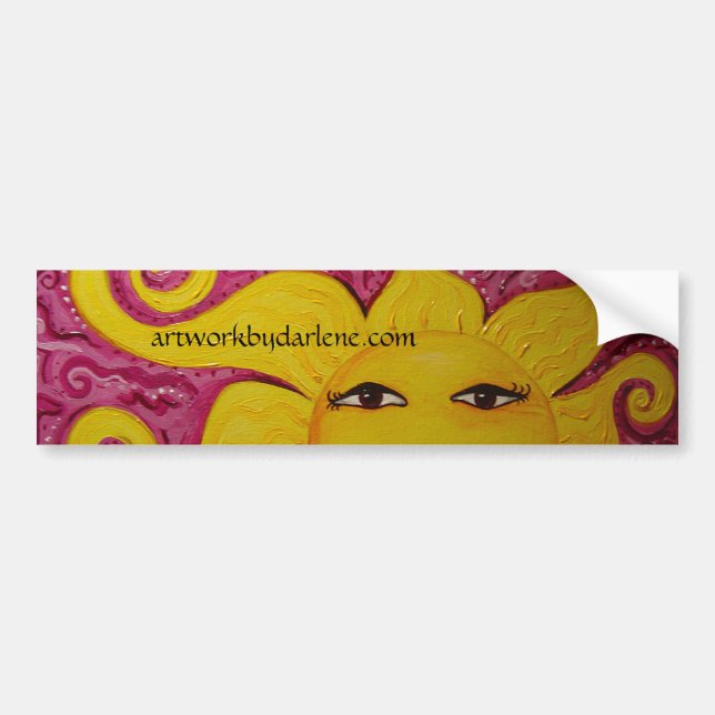artworkbydarlene.com bumper sticker (Front)
