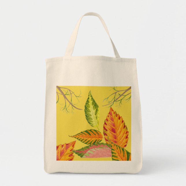 Arty Autumn on a Grocery Bag (Front)