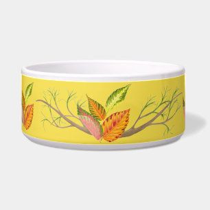 Arty Autumn on a Salad Bowl