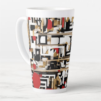Arty Designer large Latte Mug
