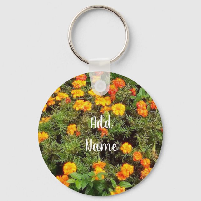 Arty Garden Keychain (Front)