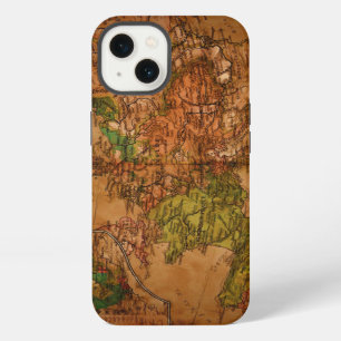 Arty Vintage Old World Map of Europe 1740 iPhone Case