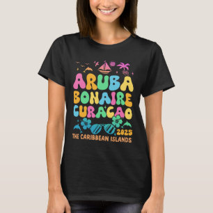 Aru Bonaire Curacao 2025 Island Carribbean Traveli T-Shirt