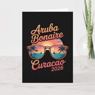 Aru Bonaire Curacao Family Cruise Friends 2026 Vac Card