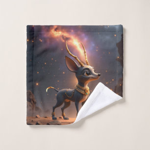 Aru-Neb – Little Guardian of the Moon. Wash Cloth