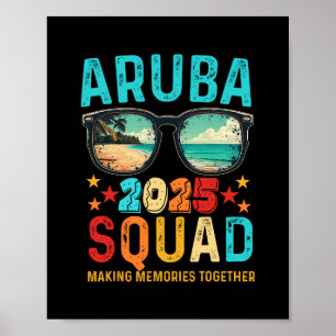 Aru Squad 2025 Vacation Friend Family Matching Gro Poster