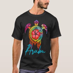 Aru Tie Dye Sea Turtle  T-Shirt