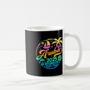 Aruba 2025 Family Vacation Beach Matching Group  Coffee Mug