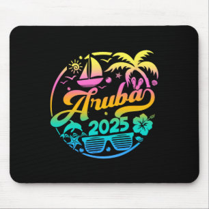 Aruba 2025 Family Vacation Beach Matching Group Mouse Pad