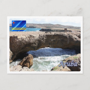 Aruba - Baby Natural Bridge - Postcard