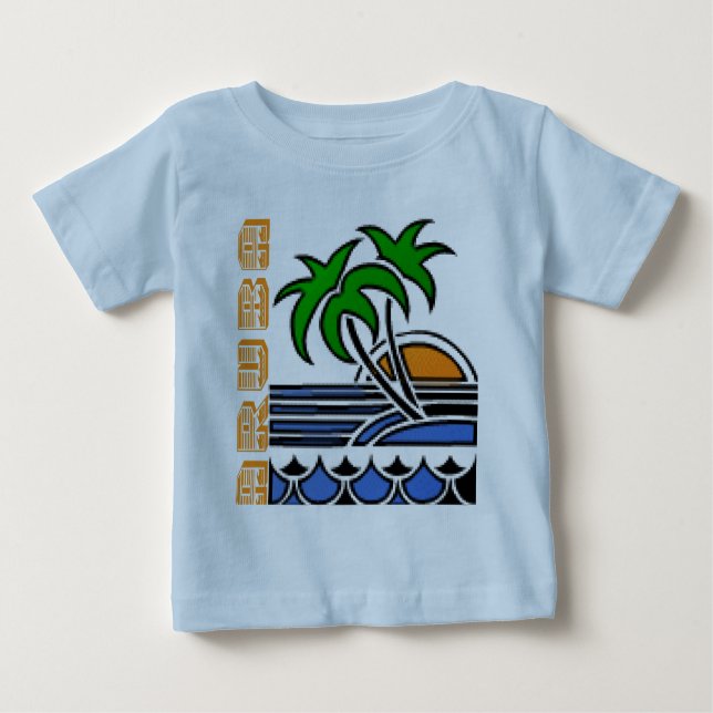 Aruba Baby T-Shirt (Front)
