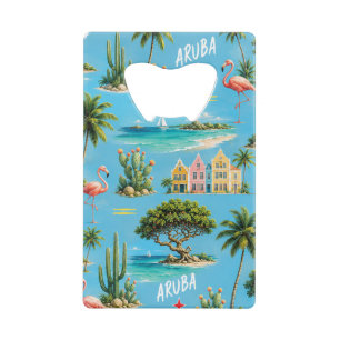 Aruba Caribbean Island lighthouse travel souvenir