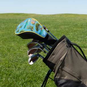 Aruba Caribbean Island lighthouse travel souvenir Golf Head Cover