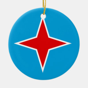 Aruba Ceramic Ornament