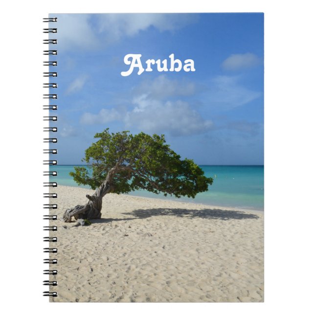 Aruba Divi Divi Tree Notebook (Front)