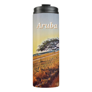 Aruba Divi Divi Trees Thermal Tumbler