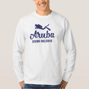 Aruba Diving Holidays Scuba Diver T-Shirt