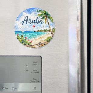 Aruba Dutch Caribbean Island travel souvenir  Magnet
