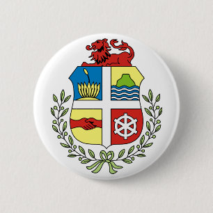 aruba emblem 6 cm round badge