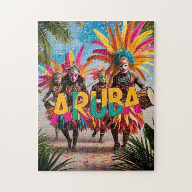 Aruba festival of sol jigsaw puzzle (Vertical)