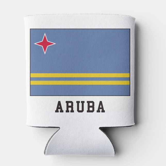 Aruba, Flag Can Cooler (Back)