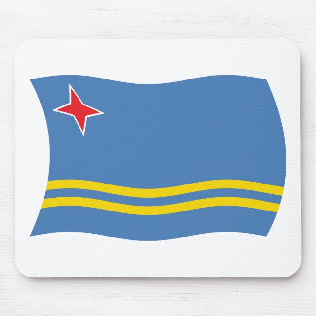 Aruba Flag Mousepad (Front)