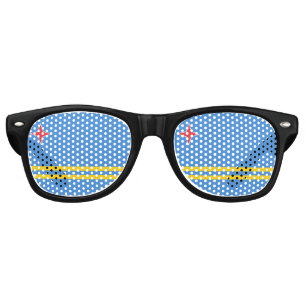 Aruba flag Party Sunglasses
