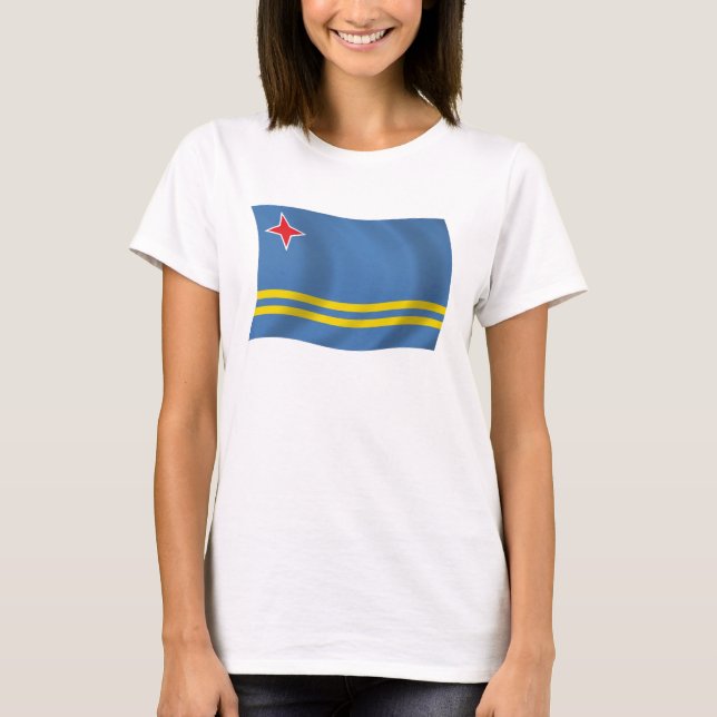 Aruba Flag Shirt (Front)