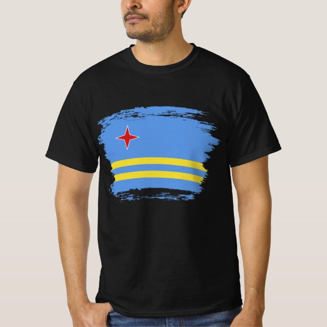Aruba flag T-Shirt (Front)