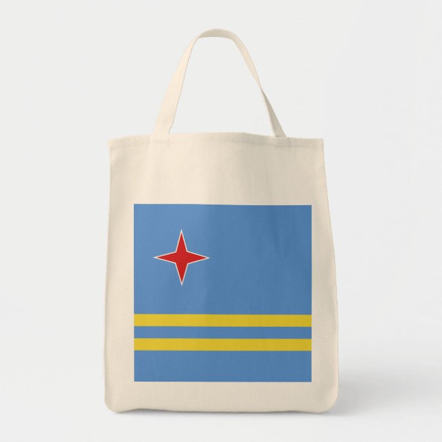 Aruba flag tote bag (Front)
