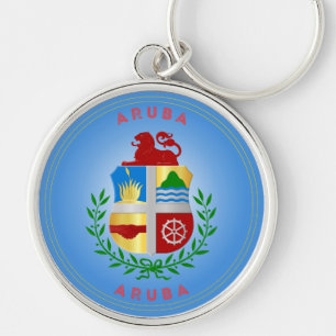 Aruba Heritage Emblem Key Ring