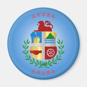 Aruba Heritage Emblem Magnet