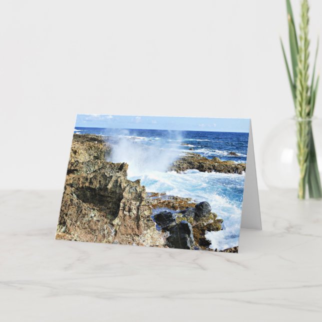 Aruba, island Caribbean Sea Card (Front)