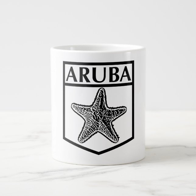 Aruba Island Design - Jumbo Mug (Front)