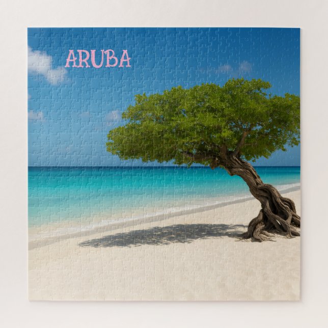Aruba island  puzzle (Vertical)