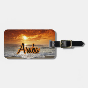 Aruba luggage tag