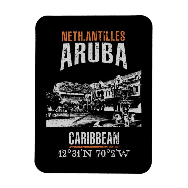 Aruba Magnet (Vertical)