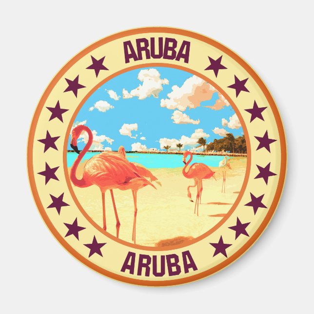 Aruba                                              magnet (Front)