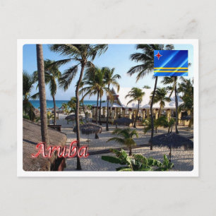 Aruba - Manchebo Beach - Postcard