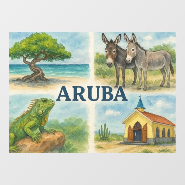 Aruba multiview watercolor (Sheet)