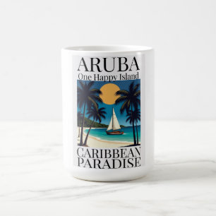 Aruba One Happy Island Coffee Mug