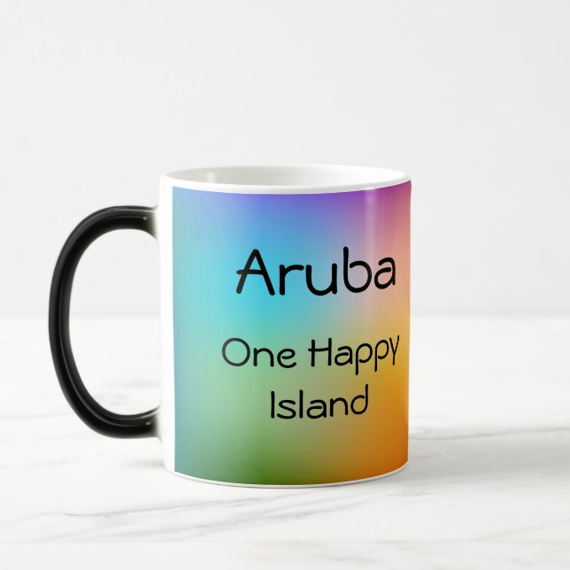 Aruba One Happy Island Mug (Left)