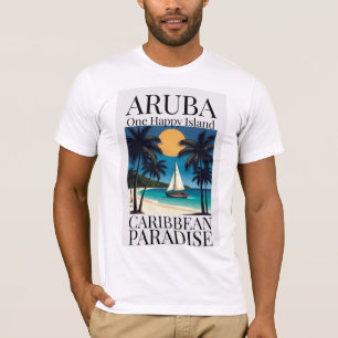 Aruba One Happy Island T-Shirt